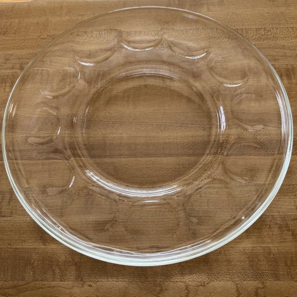 Vintage Pyrex Deviled Egg Platter or Plate 10 Inches Round - Set of 2 - Picture 3 of 6